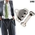 thumbnail image 3 of 5 piezas Sujetadores de pantalones Baoblaze de metal apretador de cintura Estilo 9 gris, 3 of 8