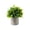 A, variant on POLISE Spaces Artificial Green Leaf Plant in Matte Pot Faux Bonsai for Desk, Shelf or Bathroom, Low-Maintenance Home & Office Decor, Realistic Fake Plant Gift
