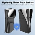 thumbnail image 3 of Funda de silicona para PS5 Slim (edición con disco y edición digital), funda protectora antideslizante, resistente a arañazos y a prueba de polvo para carcasas y accesorios de la PS5 Slim, 3 of 11