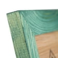 thumbnail image 7 of Rustic Wooden Picture Frame 4x6 Inch - Set of 2-100% Natural Eco Barn Wood with Real Glass - Made for Wall Hanging and Tabletop Display - Green, 7 of 7