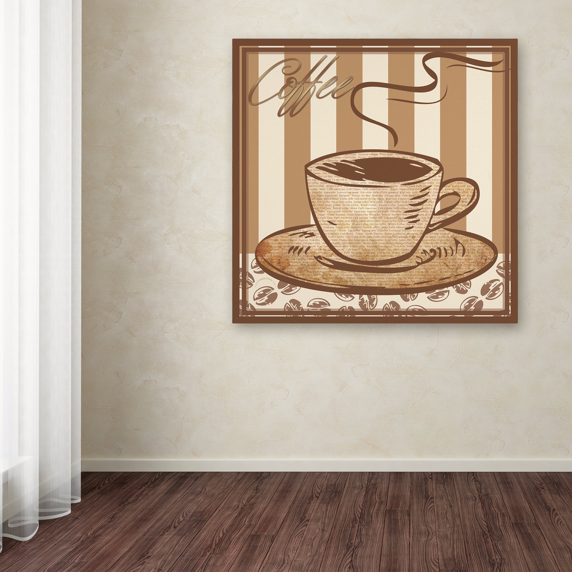 Trademark Fine Art 'Coffee' Canvas Art by Masters Fine Art