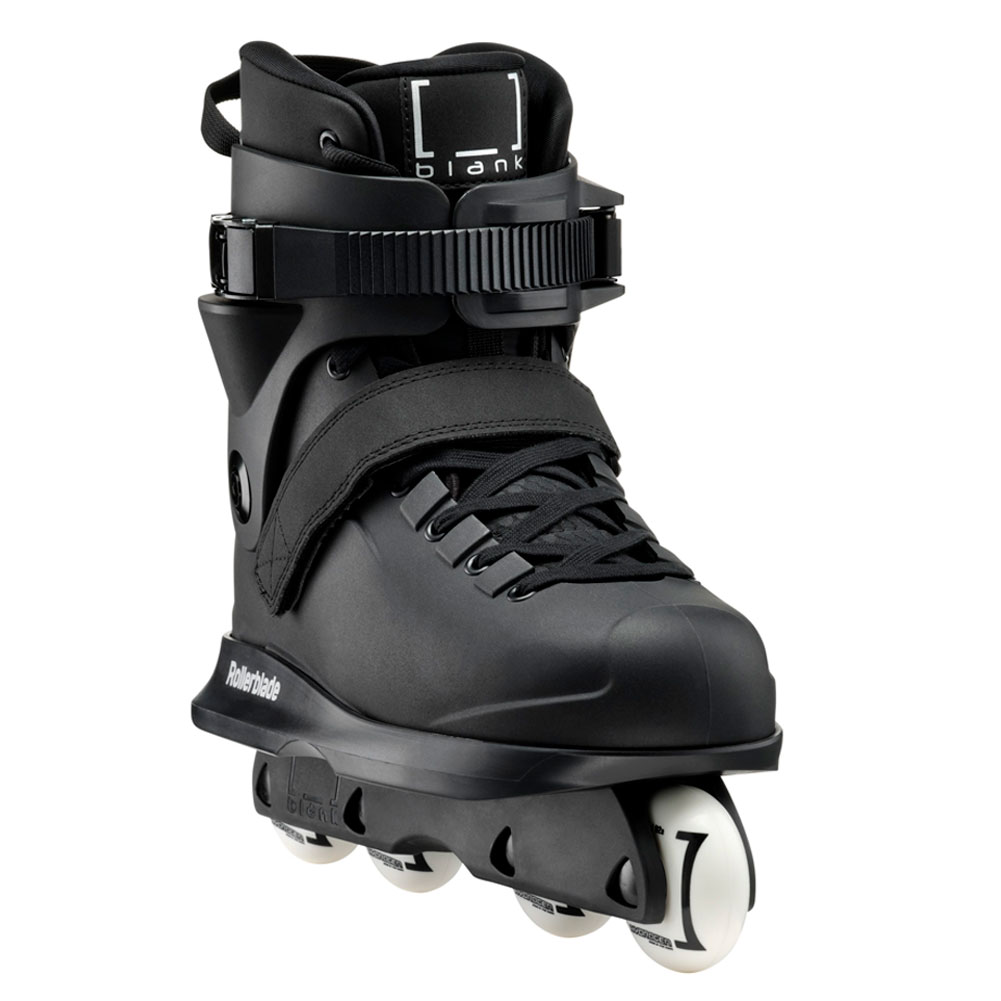 ROLLERBLADE Adult Unisex Blank SK Black Street Skates, Size: 10 (07222600100-10)
