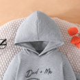 thumbnail image 6 of GYRATEDREAM Infant Baby Boy 2 Piece Outfits Toddler Letter Print Hoodie Sweatshirt Top and Jogger Pants Set Fall Winter Clothes for 3-24 Months, 6 of 8