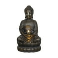 thumbnail image 6 of 33" H Buddha Outdoor Water Fountain with LED Lights and Pump,Zen Style Relaxing Garden Fountain Waterfall for Patio, Porch and Yard Decor, 6 of 13