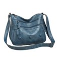 thumbnail image 2 of Bolso de hombro de mujer de alta calidad con múltiples bolsillos correa ajustable monedero de viaje suave Azul Yuyangstore Bolso de mujer, 2 of 8