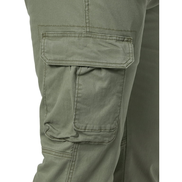 Wrangler Men's Regular Taper Stretch Cargo Pants - Walmart.com