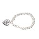 thumbnail image 2 of Pulsera con colgante en forma de corazón, pulsera exquisita para mujer, accesorio de joyería para regalo de cumpleaños, 2 of 5