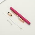 thumbnail image 6 of Ballpoint Pen with Stylus Tip, 3Pcs 2 in 1 Metal Pen Black Ink 1.0mm Medium Point Stylus Pen for Touch Screens Style 2, Light Pink, 6 of 6