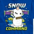 thumbnail image 3 of Toy Story - Snow Command - Men's Short Sleeve Graphic T-Shirt, 3 of 5