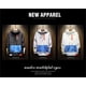 thumbnail image 4 of Chaqueta con capucha de empalme informal para hombre, cortavientos impermeable a prueba de lluvia, chaqueta de ciclismo al aire libre, chaqueta neutra multicolor, otoño de 2024, 4 of 5