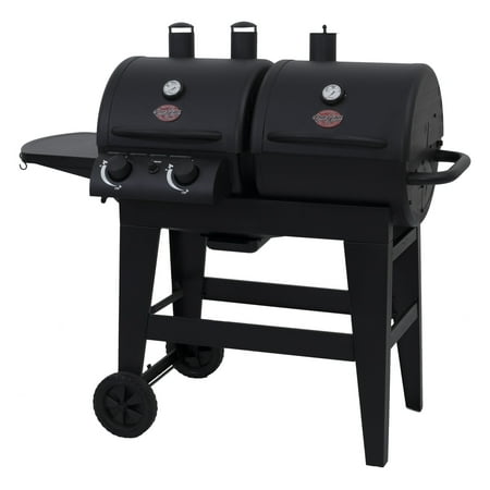 Char-Griller Dual 2 Burner Charcoal/Gas Grill