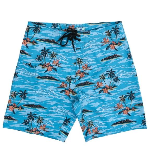 Burnside Men's Stretch Boardshorts, 9" Inseam, Sizes 30-38