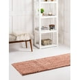 thumbnail image 3 of Jill Zarin Shaggy Chic Collection Area Rug - Shaggy (2' 7" x 10' Runner Grapefruit Pink), 3 of 12