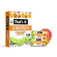 thumbnail image 4 of That's it. Gluten-Free Soft & Chewy Ready-to-Eat Mango Lime Blends Energy Fruit Bars, .7oz, 6 Count Shelf Stable Box, 4 of 10