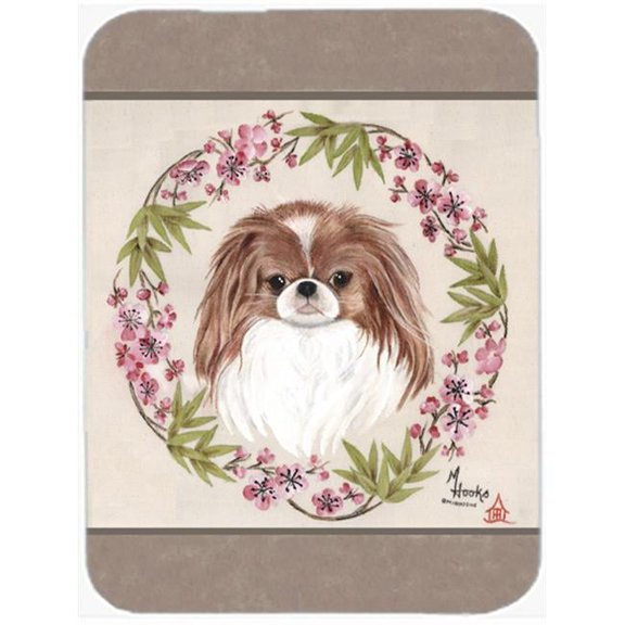 Carolines Treasures Japanese Chin Wreath Of Flowers Mouse Pad