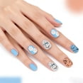 thumbnail image 5 of Uxgjfwu 24 Piece Easter Bunny Press On Nails, Almond Shape with Cute Bunny and Floral Designs, Fake Nails with Adhesive Tabs for Spring Manicure, 5 of 9