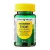 Spring Valley Slow Release Iron General Health & Wellness Dietary Supplement Tablets, 45 mg, 30 Count
