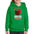 thumbnail image 2 of Awkward Styles Thanksgiving Hoodies for Kids Sister Turkey Hooded Youth Sweatshirt, 2 of 4