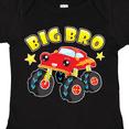 thumbnail image 4 of Inktastic Monster Truck Big Bro Boys Baby Bodysuit, 4 of 5
