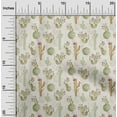 thumbnail image 2 of oneOone Cotton Jersey Light Yellow Fabric Cactus Fabric For Sewing Printed Craft Fabric By The Yard 58 Inch Wide, 2 of 5