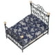 thumbnail image 3 of 1:12 Mini casa de muñecas Cama doble Simulación Escena de vida Cama de princesa Casa de muñecas de hierro Cama doble, 3 of 14