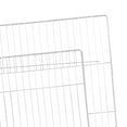 thumbnail image 4 of Portable Door Cage Iron Yard Small Animals Panel Puppy White Dense Grid, 4 of 4