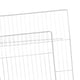 thumbnail image 4 of Puerta de corral para mascotas, jaula de metal, panel expandible de alambre, suministros de alambre, cerca Cuadrícula densa blanca, 4 of 5