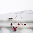 thumbnail image 4 of Set´s para Mujer con Cristal Fino Europeo Barroco- Bañado en Rodio – Set´s  Elegante y Brillante-Aretes de Mujer de Moda- Joyería para Mujer de Moda- Regalo especial Ortiz Espinosa Temporada, 4 of 6