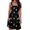 Black, variant on Ichuanyi Dresses for Women 2022, Fall Women's Summer Printed Sexy Slash-Neck Backless Chest Wrap Pleated Sling Dresses