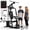 Compact Home Gym with Cable Accessiors, variant on Syedee Multifunctional Home Gym System, Home Gym Station with 105LBS Weight Stack, All in One Workout Machine for Full Body Strength Training