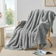 thumbnail image 1 of Cobija Tamaño Individual para Sofá, Sillón, Cama, Cobija de Cama Súper Suave de 230GSM con Rayas Grises para Oficina, Picnic, Viaje, Recámara, Cálida, Acogedora, Ligera, Decoración Del Hogar para Tod, 1 of 7