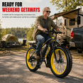 thumbnail image 5 of EOEOTWO 750W Peak Fat Tire Electric Bike for Adults - 28 MPH Fast Cruiser, 60-Mile Range, 48V 15Ah Battery 26" All-Terrain E-Bike Mountain Bicycle,UL 2849, 5 of 12