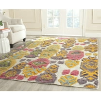 SAFAVIEH Kenya Cainneach Southwestern Braided Area Rug, Multi, 8' x 10'