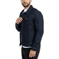 thumbnail image 3 of X RAY Jeans Mens Denim Jacket, Blue Rinse, 2XL, 3 of 10