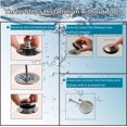 thumbnail image 4 of Tapón de bañera WELSAN universal desplegable de níquel cepillado, 4 of 6
