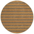 thumbnail image 2 of Addison Rugs Chantille Indoor/Outdoor Transitional Stripes Fudge Washable Round Rug, 8' x 8', 2 of 6