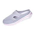 thumbnail image 2 of Caywon Women's Casual Slip on Half Shoes Breathable Arch Support Walking Mules Shoes Open Back Slip on Flats Non-Slip Sneakers Sandals, 2 of 7