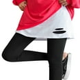 thumbnail image 3 of Casual Rue Taille Haute Demi-Robe Réglable Faux Ourlet Jupe à Capuche pour les Femmes, 3 of 5
