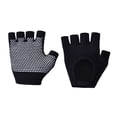 thumbnail image 4 of Axioma Women's Fingerless Aerial Yoga Gloves Non-Slip Five-Finger Grip for Pilates Black, 4 of 10