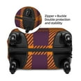 thumbnail image 4 of Naloa Fall Buffalo Plaid Elastic Suitcase Protector, Travel Suitcase Protector Cover Fits 18-32in Suitcase - Small, 4 of 9