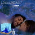 thumbnail image 3 of YSTIANN Northern Light Lamp, Ocean Wave Projector with 16 Color Changing Modes, APP & Remote Control for Bedroom Decor, Gaming Room, and Relaxation (Square) WJ94-3434, 3 of 6