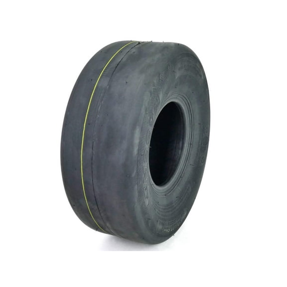 (1) OTR 15x6.00-6 Smooth Tire 8 Ply for Lawn Garden Tractor and Zero Turn