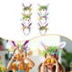 thumbnail image 5 of 6 diademas con orejas de conejo de Pascua, coloridas diademas de dibujos animados, accesorios de disfraz para fiestas temáticas., 5 of 8