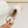 thumbnail image 6 of Yindaity House Slippers for Woman Women's Cozy Slippers Indoor Outdoor Red,6, 6 of 6