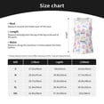 thumbnail image 4 of Uemuo Easter Colorful Rabbit Pattern Workout Tank Tops for Women Breathable Moisture-wicking tank top Sleeveless Running Loose Fit Yoga Tops Active Shirts Sports Gym Exercise, 4 of 9