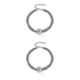 thumbnail image 4 of Jumpingount Collar de mujer Collar de cadena torcida Aniversario de vacaciones Fecha de trabajo Gargantilla ajustable Regalos de joyería Type2 NO2, 4 of 6