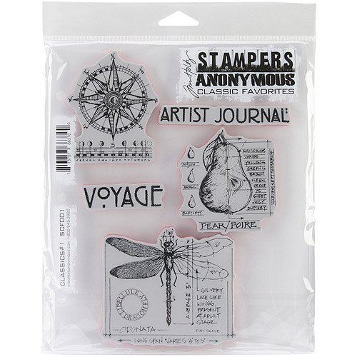 Tim Holtz Cling Rubber Stamp Set