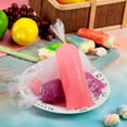 thumbnail image 5 of Triani 200Pcs Transparent Lolly Bags Disposable Ice Cream Mold Bags Plastic Ice Candy Bags for Making Ice Creams Yogurt (1.97 × 11.81 inch）, 5 of 7