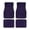Dark Purple, variant on Car Floor Mats Set of 4, Plaid Car Floor Mats, Checkered Plaid Pattern Vehicle Front Rear Carpets, Non- Auto Foot Mats Universal Fit for Car SUV Truck Van 26.7x17.3+13x17.3Inch