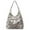 White, variant on BLEEUS Leopard Tote Bag Shoulder Bag Vintage Cheetah Purse Handbag For Women Women Casual Handbag （Black）